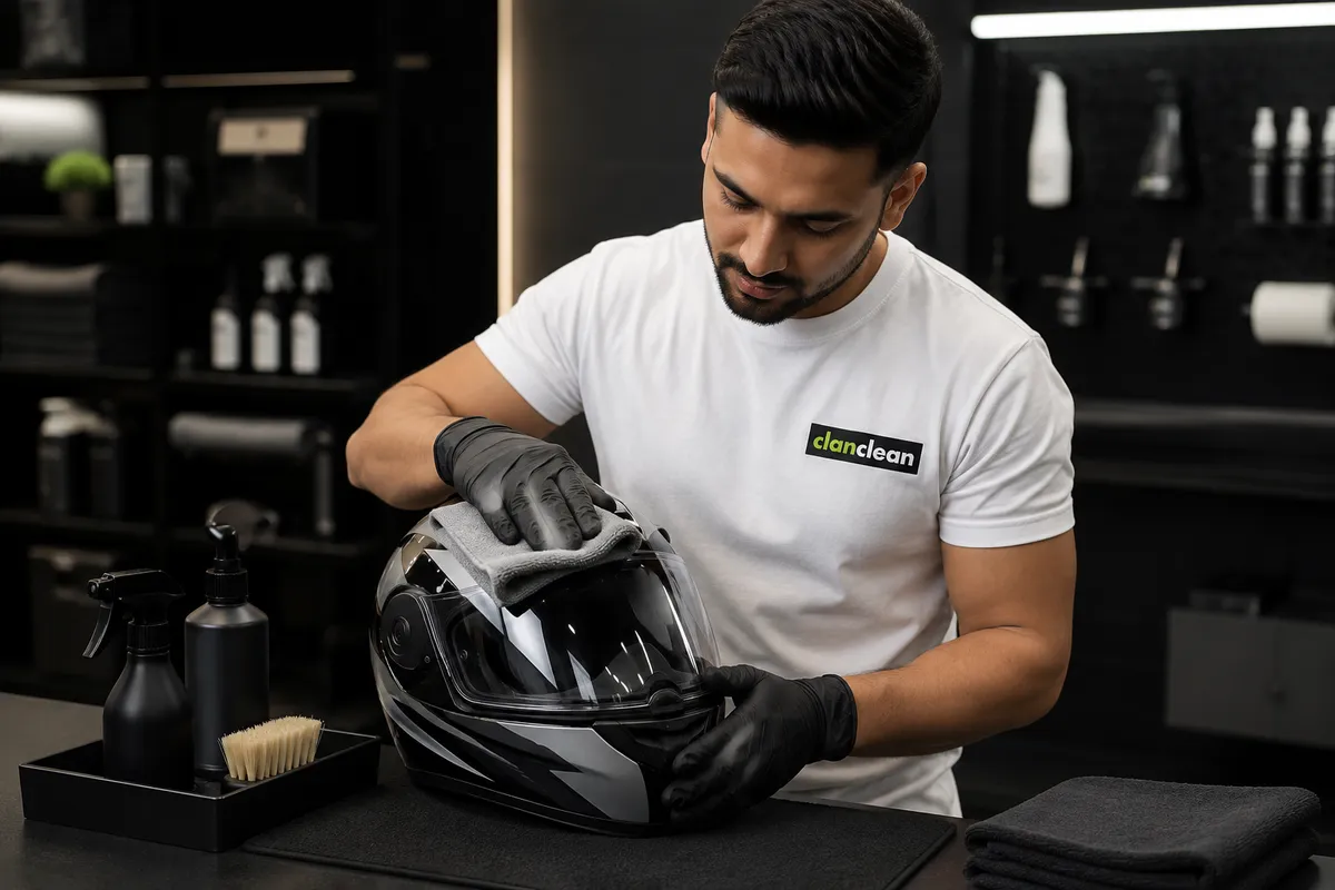 Helmet Cleaning service in Sarvapriya Vihar, Delhi