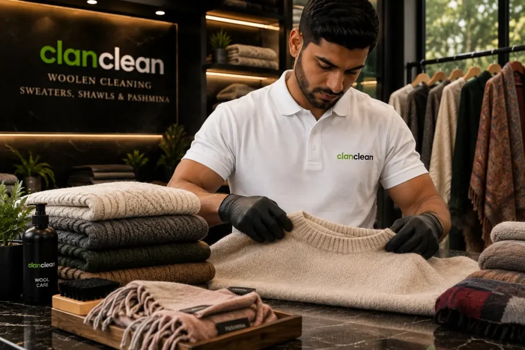 ClanClean Woolen Cleaning service in Delhi
